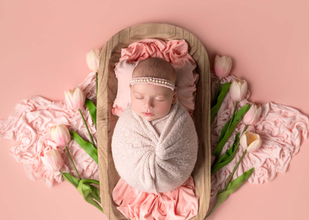 Baby Girl Newborn Session Maitland Florida