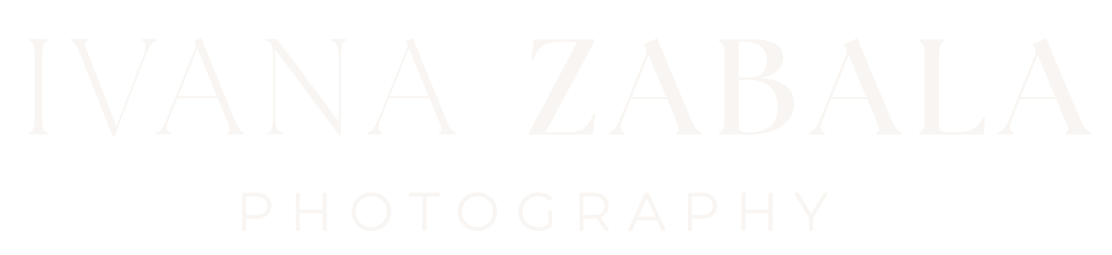 Ivana Zabala Photography Orlando Logo