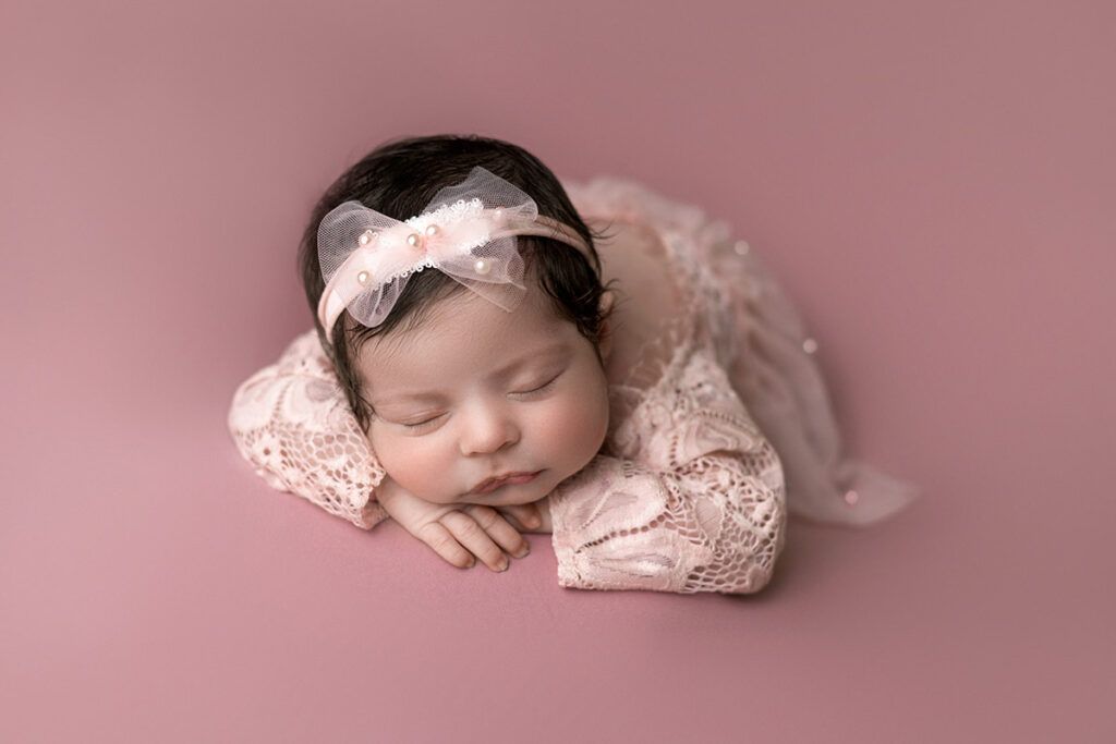 Newborn Baby girl Session Winter Park Orlando